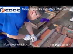 ماشین سوزاندن رولر هیدرولیک سیلندر اسکیوینگ دو برابر چرخش 2500mm طول