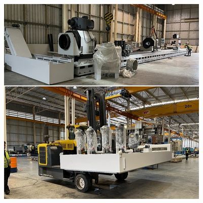 SRB Skiving And Rolling Machine SRBD1500/200SNC-1W 130KW موتور اصلی اسپندل
