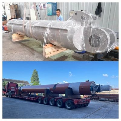 نردبان های نفتی جرثقیل هیدرولیک سفارشی 25MPa فشار عملیاتی برای صنعت سنگین