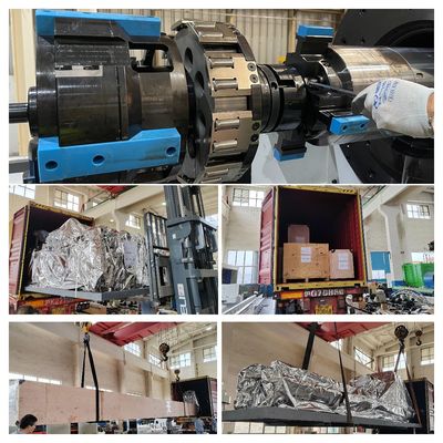 SHOWA CNC انواع SRB ماشین آلات 100mm 2 سر سوزاندن زیمنس سیستم CNC موتور چرخ چرخ