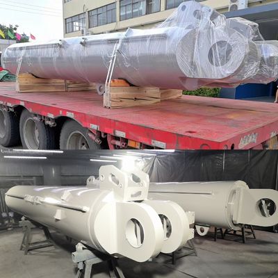 سلندر هیدرولیک مخصوص جرثقیل لوفینگ صدور گواهینامه ISO9001 برای حفاری چرخ سطل
