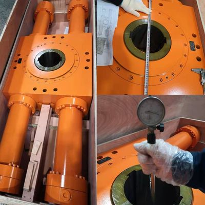 ریک دنده های هیدرولیک سفارشی 16.5Mpa با قطر سوراخ 160mm