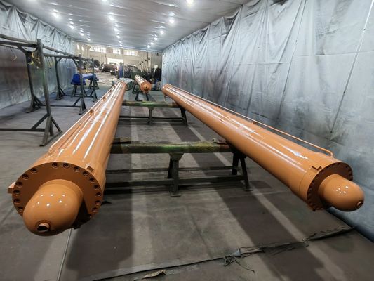 سلندر بلند کننده الکترود مهر و موم مرکل 15 MPa فشار عملیاتی ISO9001