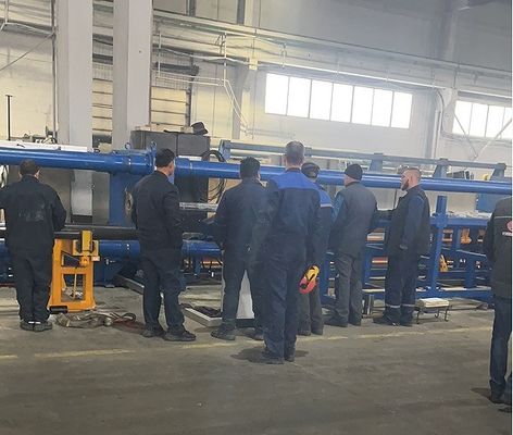 2500KN نیروی ماشین کشش سرد 5m/min با سیستم هیدرولیک
