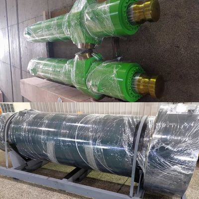 فولاد فلزی فولادی هیدرولیک سیلندر کار سنگین 210 بار با طول ضربه سفارشی