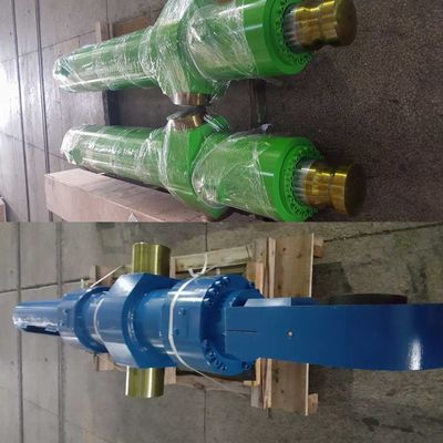 21 Mpa فولاد کارخانه سنگین وظیفه سیلندر هیدرولیک با طول تراش متناسب