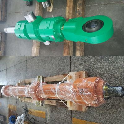 ۲۱ Mpa فشار عملیاتی سیلندر های تک اثر استفاده شده در زمینه ماشین آلات سنگین