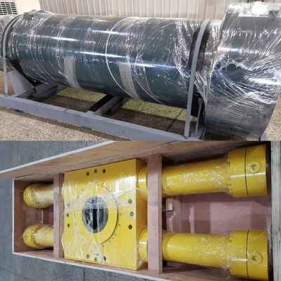 21 Mpa فشار عملیاتی سیلندر های هیدرولیکی سنگین با قطر حداکثر حفاری 865mm در صنعت فلزات