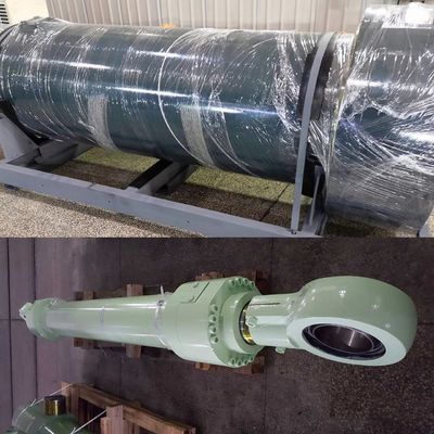 سیلندر های هیدرولیک سنگین با قطر حداکثر حفاری 865 میلی متر در کارخانه فولاد