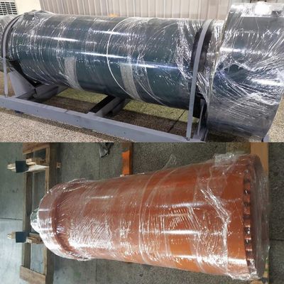 21 Mpa فشار کار فابریکه فولاد سیلندرهای هیدرولیکی سنگین با قطر حداکثر حفاری 865mm