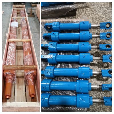 فشار کار 21 Mpa سیلندر های هیدرولیک سنگین با لوله سیلندر 27SiMn در کارخانه فولاد